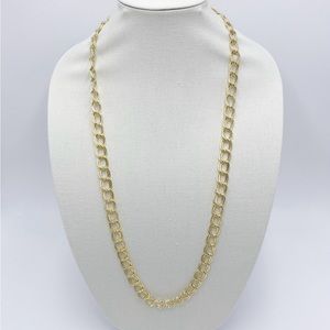 Vintage Gold Tone Chain Necklace
